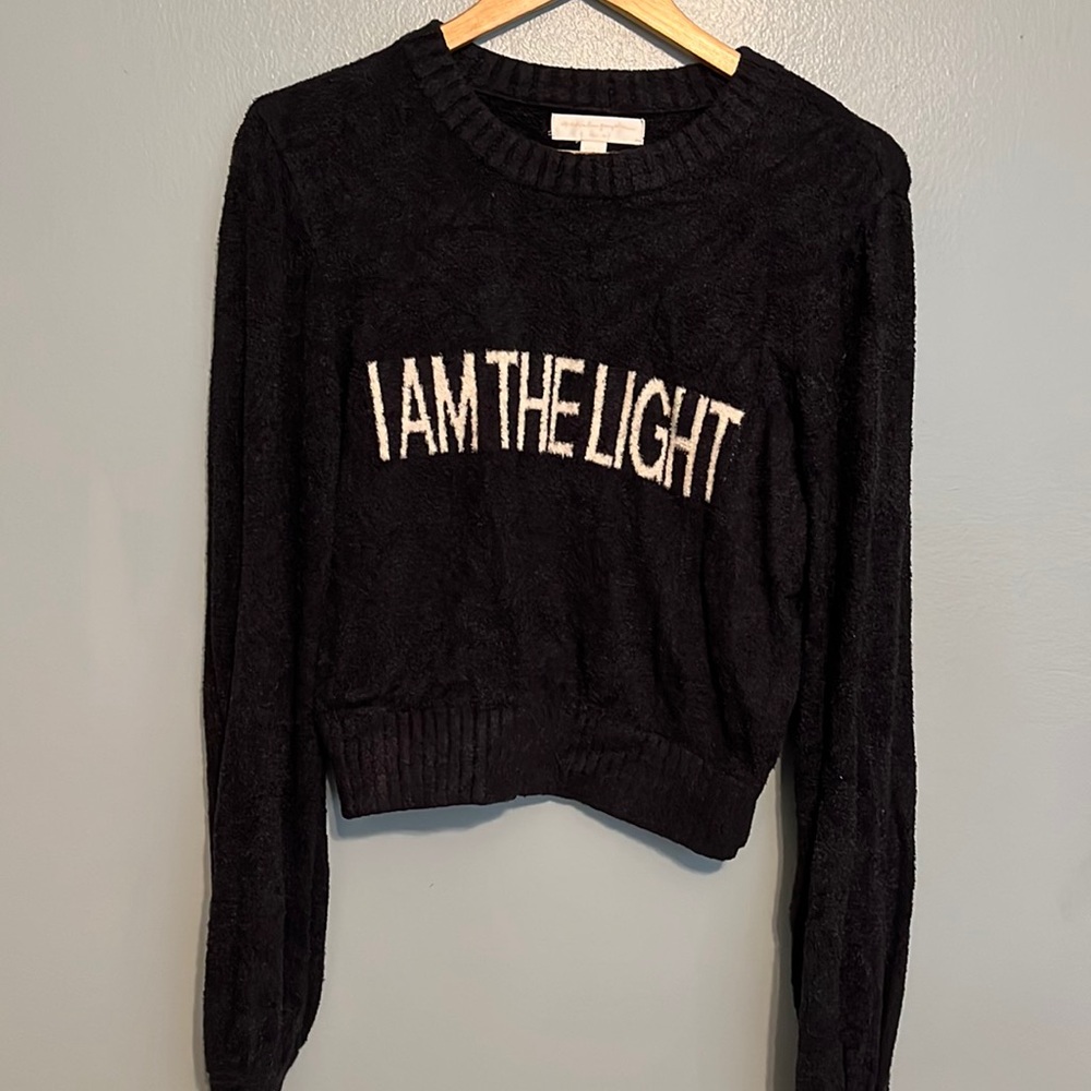 Spiritual Gangster I Am the Light Sweater size M